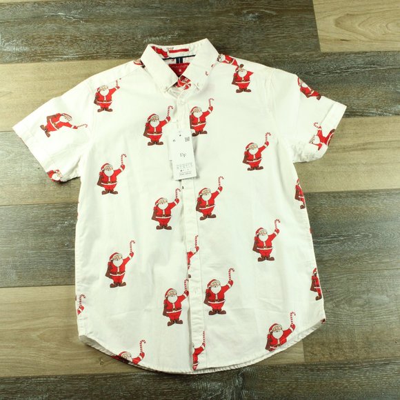 Denim & Flower Other - Denim & Flower Ricky Singh Size S Santa Shirt